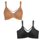 Women’s Full Coverage Minimizer Bra, Deep Cup Support Bra for Fuller Bust, Smoothing Plus Size Underwear