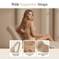 Women’s Full Coverage Minimizer Bra, Deep Cup Support Bra for Fuller Bust, Smoothing Plus Size Underwear