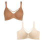 Women’s Full Coverage Minimizer Bra, Deep Cup Support Bra for Fuller Bust, Smoothing Plus Size Underwear