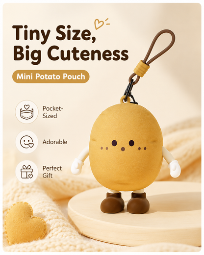 Cute Potato Bag – Mini Pouch & Crossbody Bag