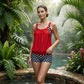 ⏰Women's Polka Dot Two Piece Swimsuit