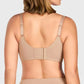 Women’s Full Coverage Minimizer Bra, Deep Cup Support Bra for Fuller Bust, Smoothing Plus Size Underwear