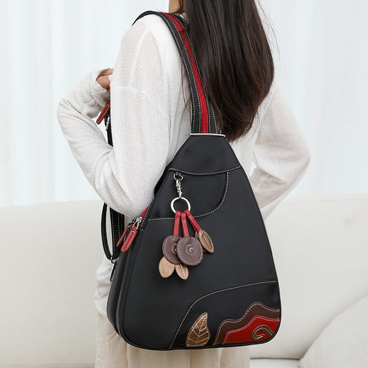 💃👜 Stylish Convertible Crossbody Backpack for Women 🌿 3-Way Carry Bag for Everyday Use & Travel