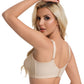 Women’s Full Coverage Minimizer Bra, Deep Cup Support Bra for Fuller Bust, Smoothing Plus Size Underwear