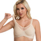 Women’s Full Coverage Minimizer Bra, Deep Cup Support Bra for Fuller Bust, Smoothing Plus Size Underwear