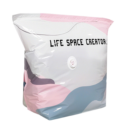 No-Pump Vacuum Storage Bags – Save Up to 80% Space