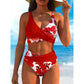 🔥Women's Floral Print High Waist Bikini Set
