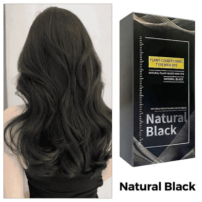 🌿 Plant-Based Comb-In Hair Dye – Easy, Gray Coverage, Nourishing Formula ✨