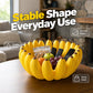 🔥 Creative Banana Shape Fruit Bowl