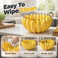 🔥 Creative Banana Shape Fruit Bowl