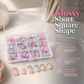 🥳2026 HOT SALE🥳💞50K+ SOLD!💅✨ 49% OFF!🎁 Color Pop Press-On Nails