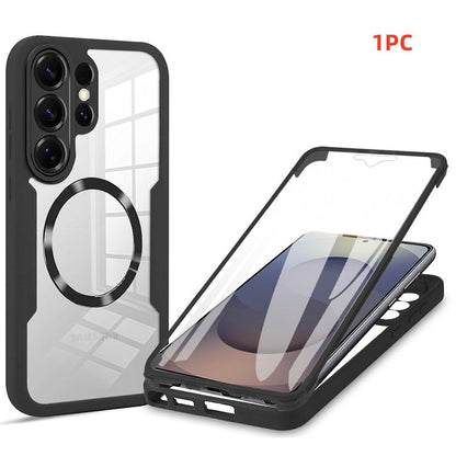 📱 2026 HOT SALE🥳50K+ SOLD!✨ Magnetic Full Coverage Phone Case – Shock Buffer Edge 🛡️