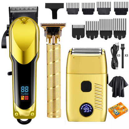 💈✂️Cordless Men’s Hair Clipper & Grooming Kit with LED Display⚡