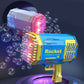 Electric Bubble Gun with LED Lights